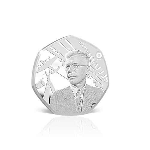 Commemorative coin featuring Barnes Wallis.