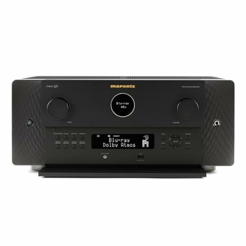 Marantz AV receiver displaying Dolby Atmos